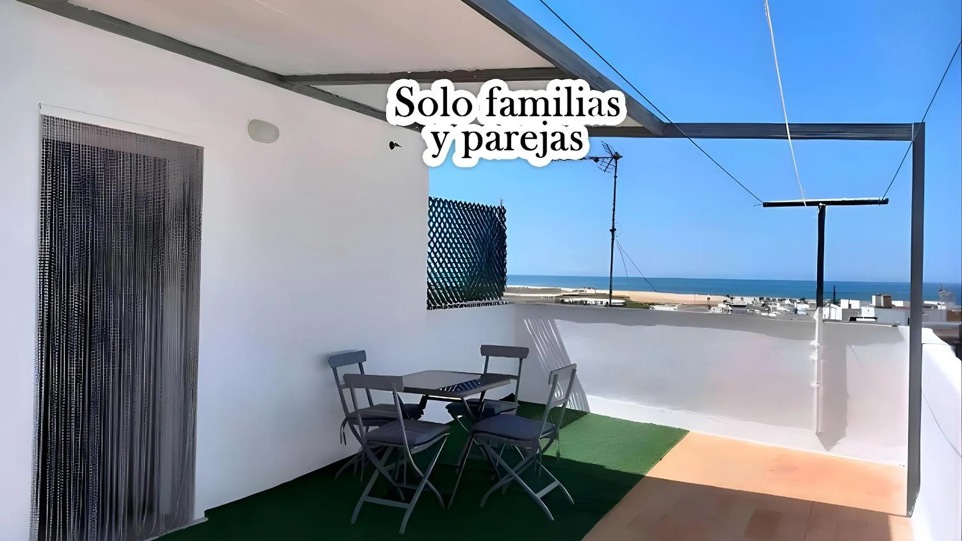 Apartamento Vistas Al Mar Con Terraza Solo Familias Y Parejas Conil De La Frontera